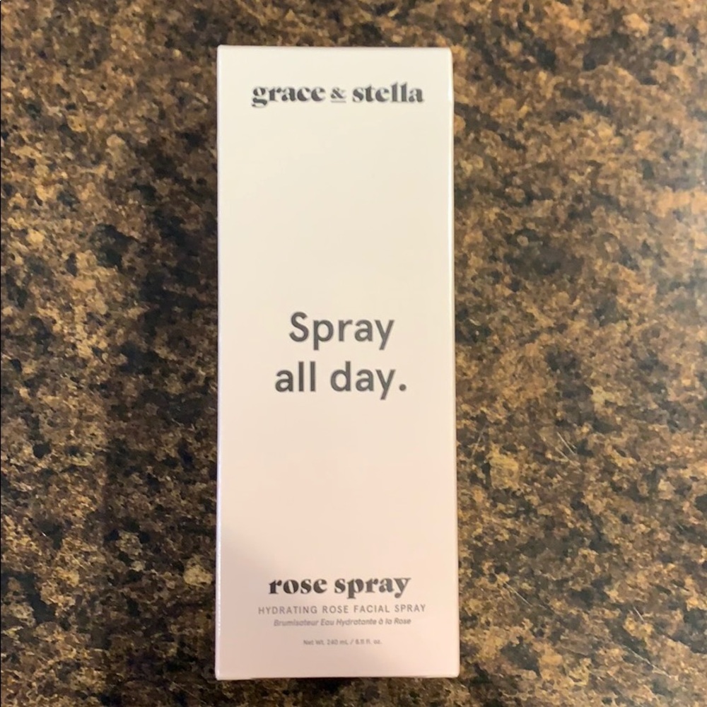 NIB Grace & Stella Spray all day Rose spray